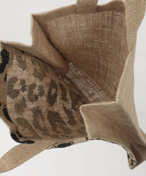 MAISON BENGAL（マイソンベンガル）の「【MAISON BENGAL/ メゾンベンガル】別注アニマルプリントトート（トートバッグ・レディース・ゼブラ/レオパード・FREE）」の8枚目の写真