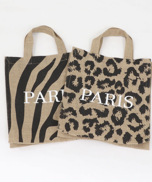 MAISON BENGAL（マイソンベンガル）の「【MAISON BENGAL/ メゾンベンガル】別注アニマルプリントトート（トートバッグ・レディース・ゼブラ/レオパード・FREE）」の9枚目の写真