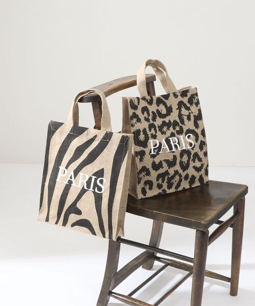 MAISON BENGAL（マイソンベンガル）の「【MAISON BENGAL/ メゾンベンガル】別注アニマルプリントトート（トートバッグ・レディース・ゼブラ/レオパード・FREE）」の10枚目の写真