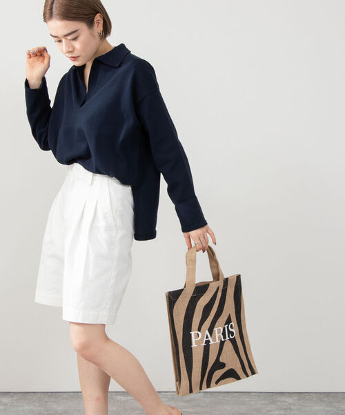 MAISON BENGAL（マイソンベンガル）の「【MAISON BENGAL/ メゾンベンガル】別注アニマルプリントトート（トートバッグ・レディース・ゼブラ/レオパード・FREE）」の13枚目の写真