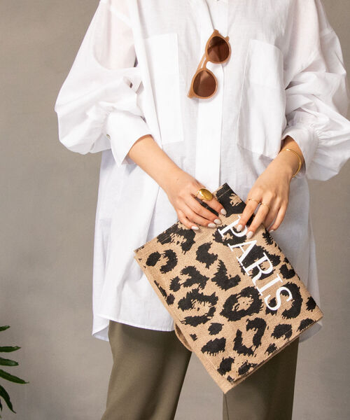 MAISON BENGAL（マイソンベンガル）の「【MAISON BENGAL/ メゾンベンガル】別注アニマルプリントトート（トートバッグ・レディース・ゼブラ/レオパード・FREE）」の21枚目の写真