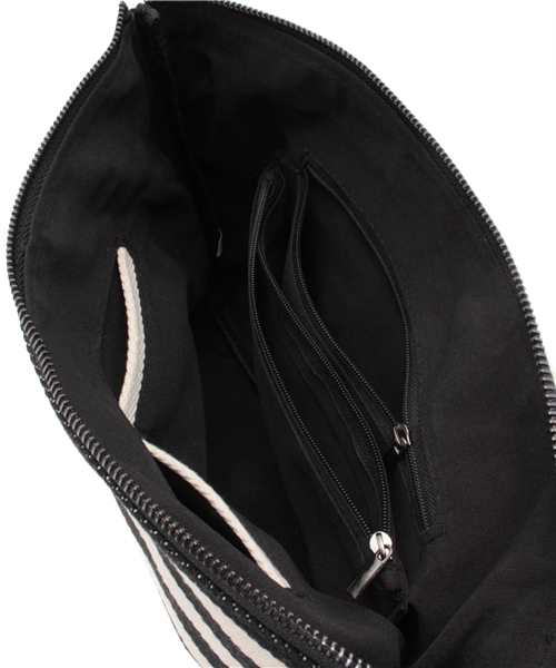 VENCEEXCHANGE（ヴァンスエクスチェンジ）の「ボーダークラッチバッグ                （クラッチバッグ・メンズ・スカイブルー/ライトブルー/ブラック・FREE）」の17枚目の写真