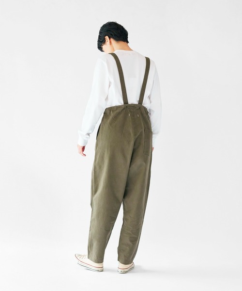 SETTO（セット）の「COMFORT-T：ロングTシャツ（Tシャツ/カットソー・レディース・カーキ/ホワイト・XS/S/L/M）」の6枚目の写真