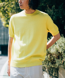 EDIFICE | ホールガーメント ニットTシャツ(ニット/セーター)