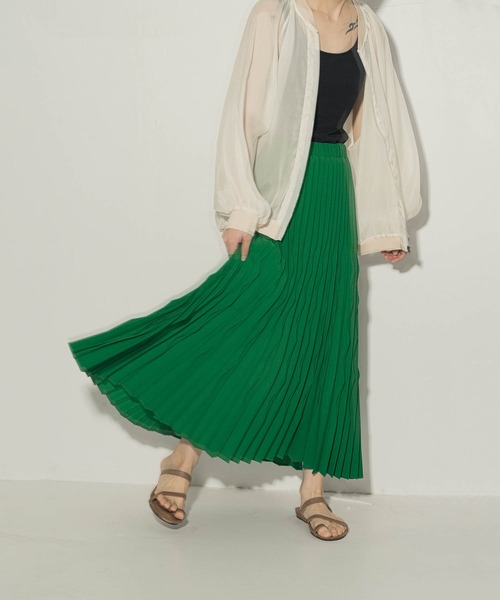 ottilie（オティーリエ）の「ottilie シアージャケット（ブルゾン・レディース・チャコールグレー/アイボリー/ミント・FREE）」の21枚目の写真