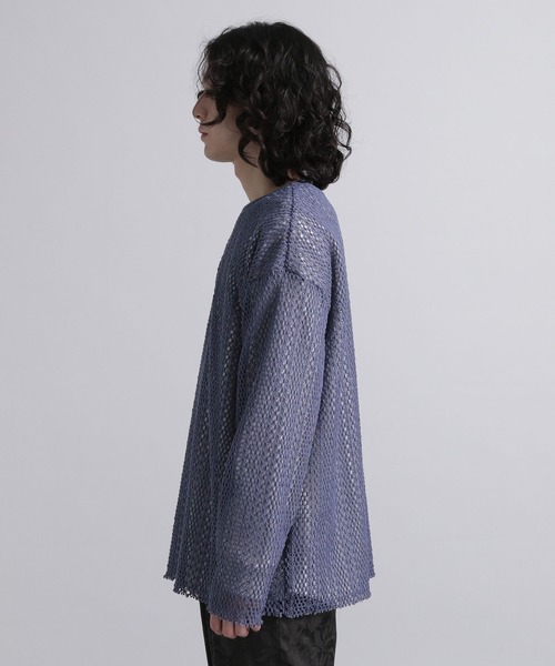 タグ付【完売品・定価9350円】HARE・スカシアミデザインカットLS 楽天市場】(M)スカシアミデザインカットLS HARE ハレ トップス
