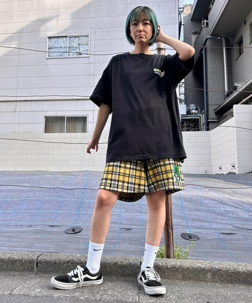 Candy Stripper（キャンディストリッパー）の「FIGHT PEPE BIG Tシャツ（Tシャツ/カットソー・レディース・ブルー/パープル/ブラック/オフホワイト・2）」の7枚目の写真