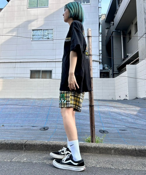 Candy Stripper（キャンディストリッパー）の「FIGHT PEPE BIG Tシャツ（Tシャツ/カットソー・レディース・ブルー/パープル/ブラック/オフホワイト・2）」の5枚目の写真