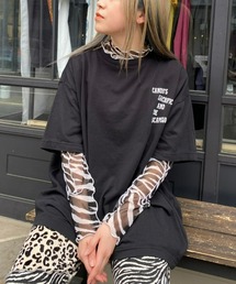 Candy Stripper | MELLOW LINED SHEER トップス(その他トップス)