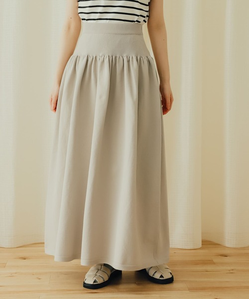 セール】ギャザーボリュームニットスカート（スカート）｜SENSE OF