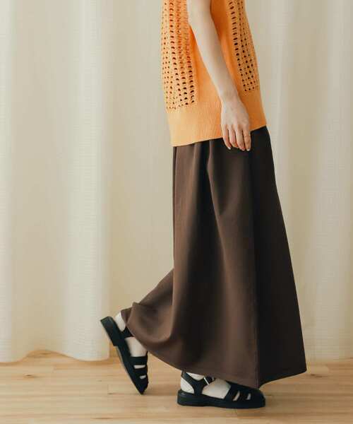 セール】ギャザーボリュームニットスカート（スカート）｜SENSE