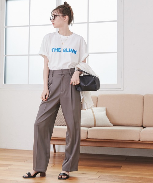 ANGIE(アンジー)の「スクエアトゥストラップサンダル(サンダル・レディース・ベージュ/ブラック/アイボリー・MEDIUM/LARGE/X-LARGE/SMALL)」の7枚目の写真
