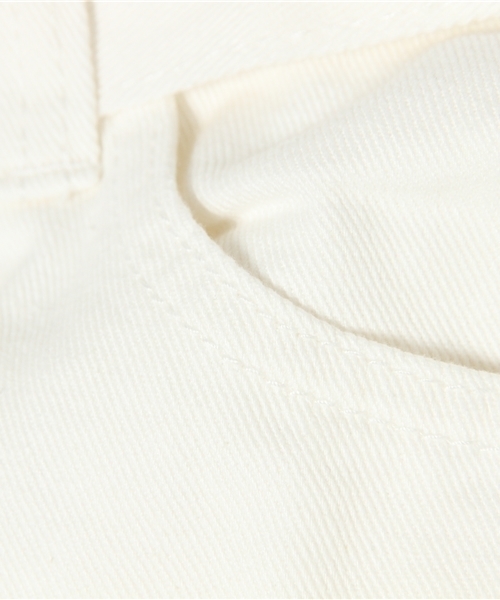 VENCEEXCHANGE（ヴァンスエクスチェンジ）の「カツラギボリュームショートパンツ        （その他パンツ・レディース・オフホワイト/オリーブ・MEDIUM）」の8枚目の写真