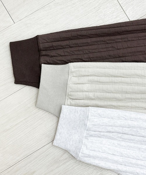 KIIT（キート）の「KIIT キート / FULL ZIP HOODIE フルジップフーディー（セットアップ） ジップパーカー / KIP-T94-001（パーカー・メンズ・ホワイト/グレイッシュベージュ/ブラウン・1/3/2）」の7枚目の写真