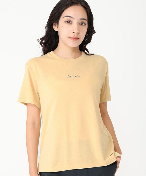Columbia(コロンビア)の「Columbia/ ポーラーパイオニアII ショートスリーブTシャツ /コロンビア(Tシャツ/カットソー・レディース・グリーン/ネイビー/ホワイト/ピンク/ベージュ/イエロー/ブラック/ストーン/パープル/ブルー/ブラック系その他・S/M/XL/L)」の10枚目の写真