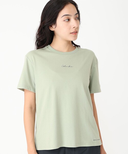 tシャツ Columbia／ポーラーパイオニアI ショートスリーブ Tシャツ／コロンビア／冷却／吸湿・速乾／UVカット レディース Columbia／ポーラーパイオニアI ショートスリーブ Tシャツ