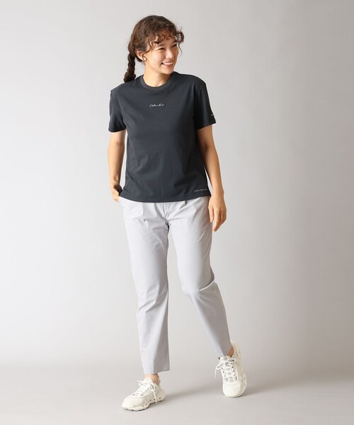 Columbia(コロンビア)の「Columbia/ ポーラーパイオニアII ショートスリーブTシャツ /コロンビア(Tシャツ/カットソー・レディース・グリーン/ネイビー/ホワイト/ピンク/ベージュ/イエロー/ブラック/ストーン/パープル/ブルー/ブラック系その他・S/M/XL/L)」の14枚目の写真