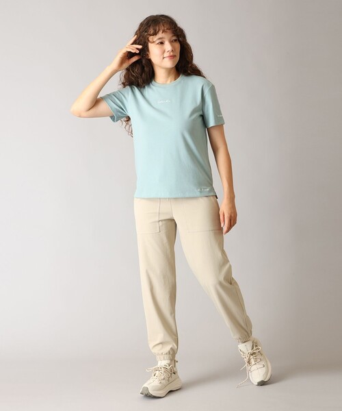 Columbia(コロンビア)の「Columbia/ ポーラーパイオニアII ショートスリーブTシャツ /コロンビア(Tシャツ/カットソー・レディース・グリーン/ネイビー/ホワイト/ピンク/ベージュ/イエロー/ブラック/ストーン/パープル/ブルー/ブラック系その他・S/M/XL/L)」の19枚目の写真