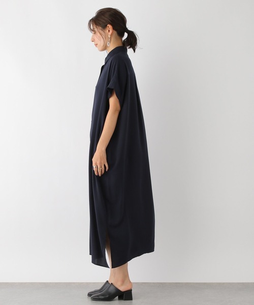 LEPSIM(レプシィム)の「マルチメリットロングワンピース 164083(ワンピース・レディース・ネイビー/レッド/カーキ/ブラウン・FREE)」の14枚目の写真