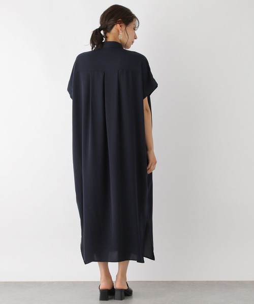 LEPSIM(レプシィム)の「マルチメリットロングワンピース 164083(ワンピース・レディース・ネイビー/レッド/カーキ/ブラウン・FREE)」の15枚目の写真