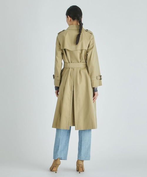 beautiful people（ビューティフルピープル）の「【beautiful people/ビューティフルピープル】ultimate pima THE TRENCH COATE/トレンチコート（トレンチコート・レディース・ベージュ・X-SMALL/SMALL）」の11枚目の写真
