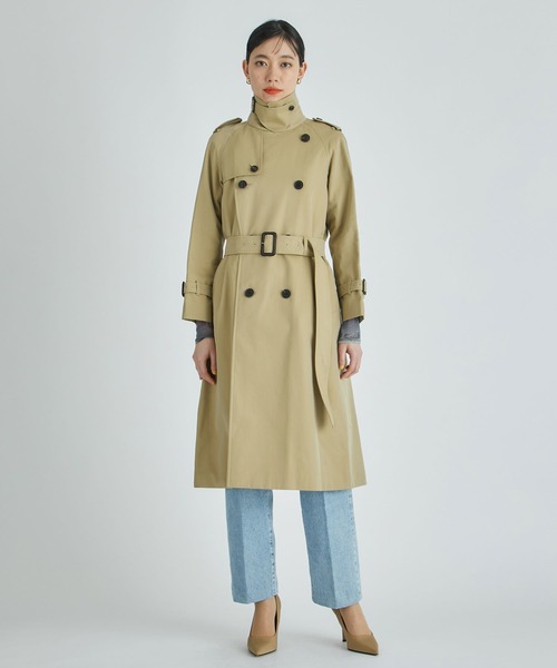 beautiful people（ビューティフルピープル）の「【beautiful people/ビューティフルピープル】ultimate pima THE TRENCH COATE/トレンチコート（トレンチコート・レディース・ベージュ・X-SMALL/SMALL）」の7枚目の写真