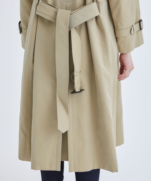 beautiful people（ビューティフルピープル）の「【beautiful people/ビューティフルピープル】ultimate pima THE TRENCH COATE/トレンチコート（トレンチコート・レディース・ベージュ・X-SMALL/SMALL）」の18枚目の写真