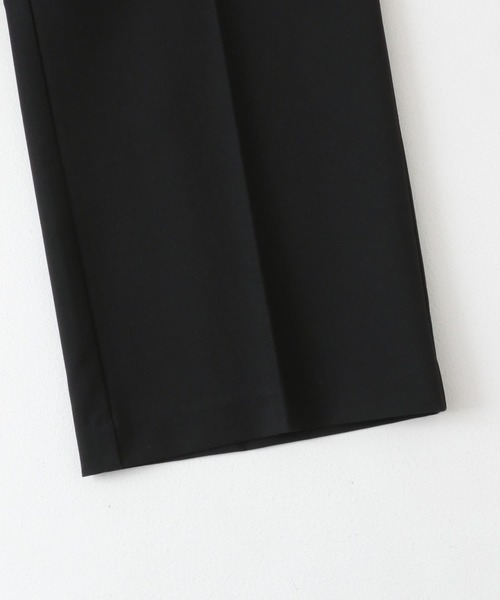 SENSE OF PLACE by URBAN RESEARCH（センスオブプレイスバイアーバンリサーチ）の「センタープレスストレートパンツ（スラックス・レディース・ブラック/ライトベージュ/チャコールグレー・X-SMALL/SMALL/MEDIUM/TALL）」の17枚目の写真