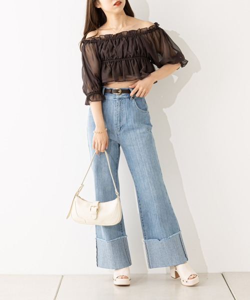 Chico(チコ)の「チャンキーヒールサボサンダル(サンダル・レディース・ブラック/アイボリー・SMALL/MEDIUM/LARGE)」の7枚目の写真