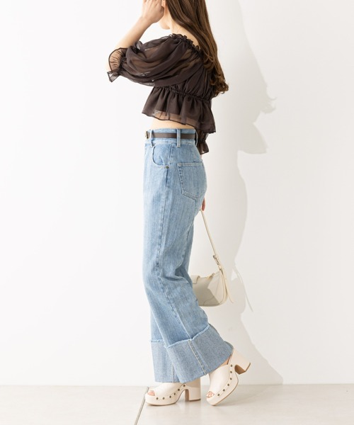 Chico(チコ)の「チャンキーヒールサボサンダル(サンダル・レディース・ブラック/アイボリー・SMALL/MEDIUM/LARGE)」の8枚目の写真