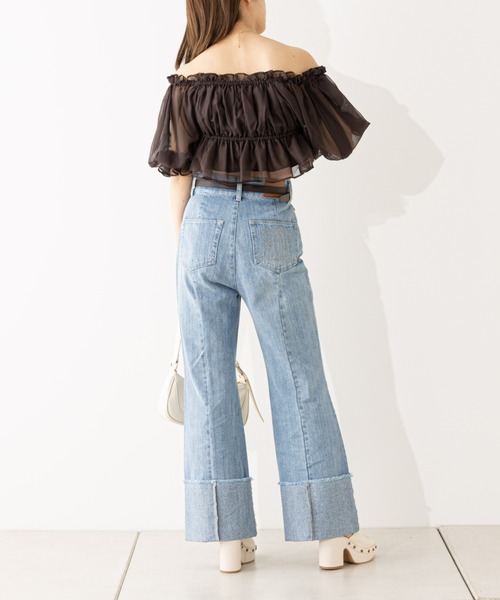 Chico(チコ)の「チャンキーヒールサボサンダル(サンダル・レディース・ブラック/アイボリー・SMALL/MEDIUM/LARGE)」の9枚目の写真