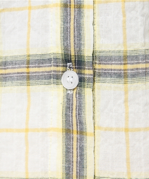 WHO'S WHO gallery(フーズフーギャラリー)の「ビッグチェックシャツ(シャツ/ブラウス・レディース・ホワイト・FREE)」の4枚目の写真