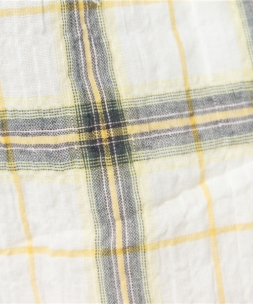 WHO'S WHO gallery(フーズフーギャラリー)の「ビッグチェックシャツ(シャツ/ブラウス・レディース・ホワイト・FREE)」の5枚目の写真