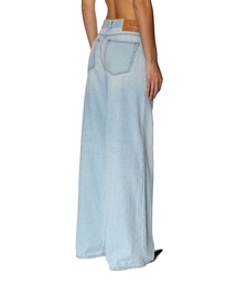 DIESEL SS22 レディース デニム スリム フレアレッグ ミッドブルー DIESEL（ディーゼル）の「DIESEL SS22 レディース デニム スリム