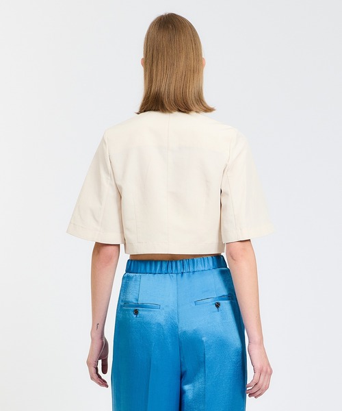 ESTNATION（エストネーション）の「ESTNATION / Vネッククロップド