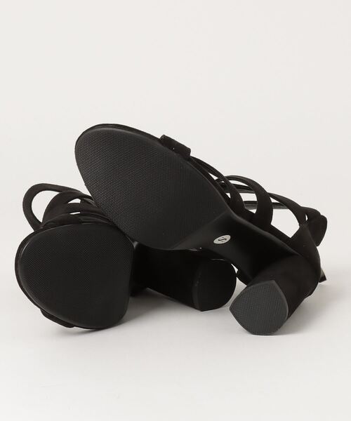 LOVEHUNTER(ラブハンター)の「LOVEHUNTER / グラディエーターヒールサンダル(サンダル・レディース・ブラック系その他/ブラック・S/M/L/LL)」の4枚目の写真