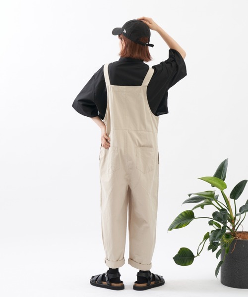 オーバーオール サロペット　ザ　クリティカル　スライド　ソサエティ　M She's Closet サロペット オーバーオール フロントジップタック