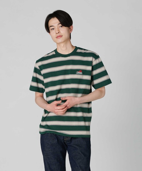 CONVERSE(コンバース)の「【CONVERSE】プリントTシャツ(Tシャツ/カットソー・メンズ・キナリ/その他1/サックスブルー/ブラック/ホワイト/グリーン/フューシャピンク/オフホワイト・XL/S/L/M)」の1枚目の写真