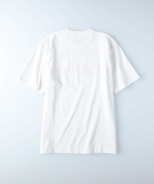 CONVERSE(コンバース)の「【CONVERSE】プリントTシャツ(Tシャツ/カットソー・メンズ・キナリ/その他1/サックスブルー/ブラック/ホワイト/グリーン/フューシャピンク/オフホワイト・XL/S/L/M)」の18枚目の写真