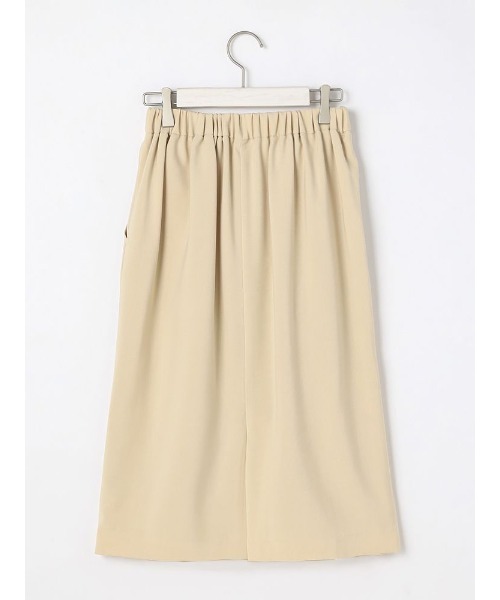 Perfect Suit FActory（パーフェクトスーツファクトリー）の「【セットアップ可能】バイカラーパイピング　スカート　ベージュ/グリーン（スカート・レディース・ライトグリーン/ベージュ・M/L/S）」の15枚目の写真