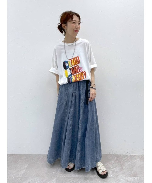 niko and...（ニコアンド）の「【ワーナー・ブラザース】Tom and JerryコラボアソートプリントT（Tシャツ/カットソー・メンズ・ピンク/ライトパープル/オフホワイト・LARGE/MEDIUM）」の21枚目の写真