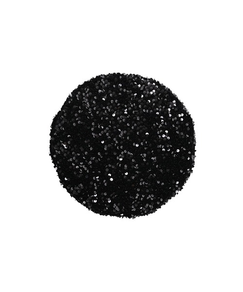 Narcissus(ナルシス)の「【Narcissus】スパンコールベレー帽(ハンチング/ベレー帽・レディース・ブラック・FREE)」の2枚目の写真