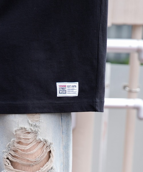 VISION STREET WEAR(ヴィジョンストリートウェア)の「WEGO/VISIONグラフィックT(Tシャツ/カットソー・メンズ・ブラック/ホワイト/ホワイト系その他/ブラック系その他・MEDIUM/LARGE)」の10枚目の写真