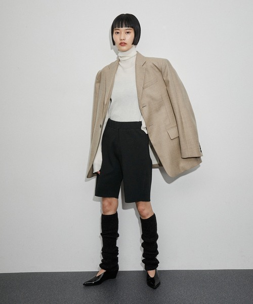 ADAM ET ROPE'（アダムエロペ）の「ニットサイクリングパンツ