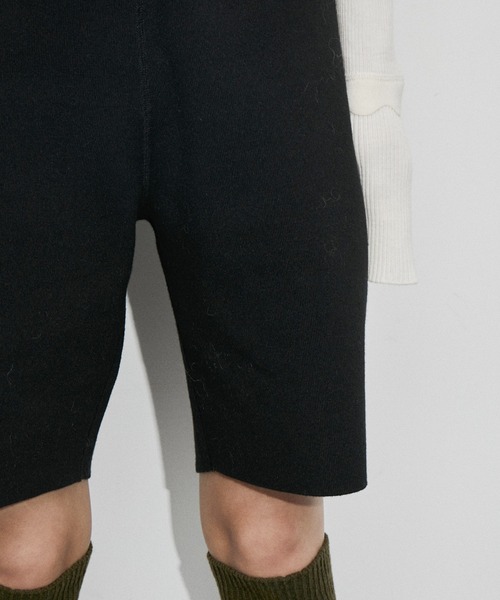 ADAM ET ROPE'（アダムエロペ）の「ニットサイクリングパンツ