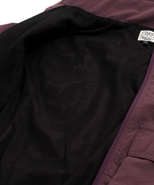 F.O.KIDS（エフオーキッズ）の「F.O.KIDS/エフオーキッズ ウインドブレーカー（ブルゾン・キッズ・グリーン/ブラック/ワインレッド・130/140/120）」の12枚目の写真