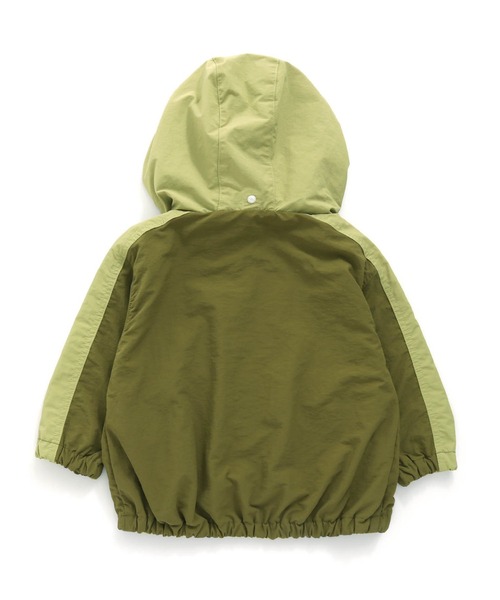 F.O.KIDS（エフオーキッズ）の「F.O.KIDS/エフオーキッズ ウインドブレーカー（ブルゾン・キッズ・グリーン/ブラック/ワインレッド・130/140/120）」の16枚目の写真