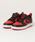 NIKE�i�i�C�L�j�́uNIKE �i�C�L 17-22 COURT BOROUGH LOW (PS) �R�[�g �{���[ LOW ���N���t�g PS KDV5457 600UNVRED/BLK�i�X�j�[�J�[�j�v�b���b�h
