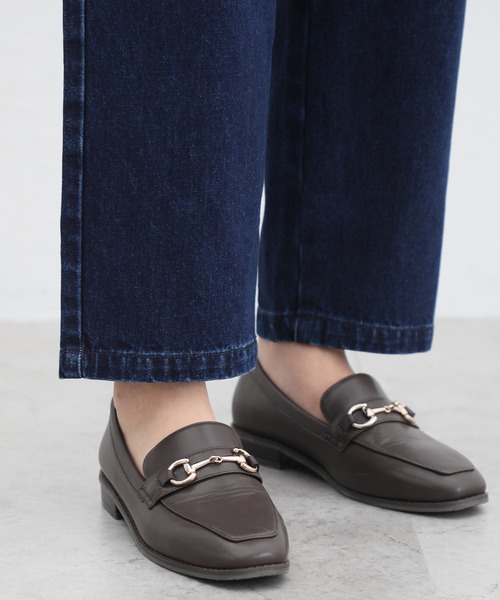 Honeys（ハニーズ）の「デニムストレートパンツ（デニムパンツ・レディース・インディゴブルー/ブラック/ワンウォッシュ/ブルー/ベージュ/アイボリー・L/M/SS/LL/S）」の20枚目の写真