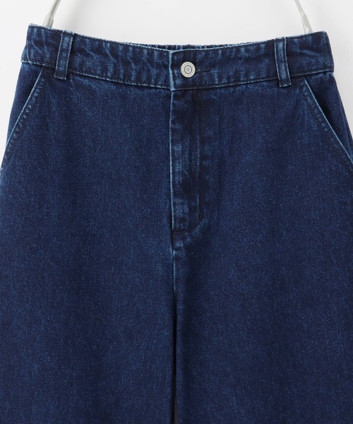 Honeys（ハニーズ）の「デニムストレートパンツ（デニムパンツ・レディース・インディゴブルー/ブラック/ワンウォッシュ/ブルー/ベージュ/アイボリー・L/M/SS/LL/S）」の21枚目の写真